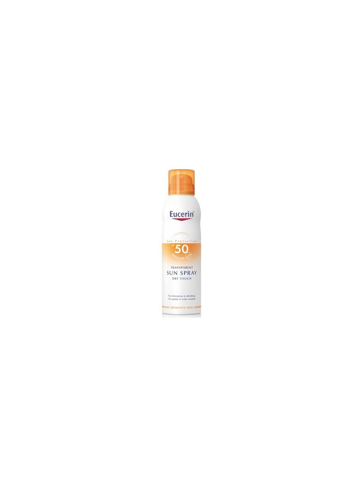 Eucerin Spray abbronzante trasparente Dry Touch SPF 50,200ml unisex