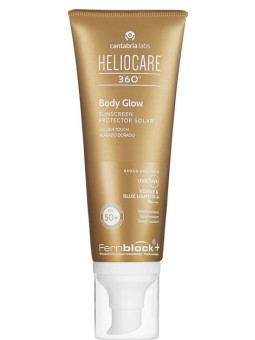 Heliocare Gel solare SPF 50+ 360° Body Glow Sunscreen Protector 100ml donna