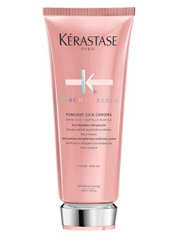 Kérastase Balsamo ristrutturante per capelli colorati Chroma Absolu Fondant Cica Chroma Conditioner - Contenuto: 200ml donna