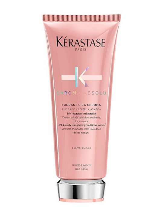 Kérastase Balsamo ristrutturante per capelli colorati Chroma Absolu Fondant Cica Chroma Conditioner - Contenuto: 200ml donna