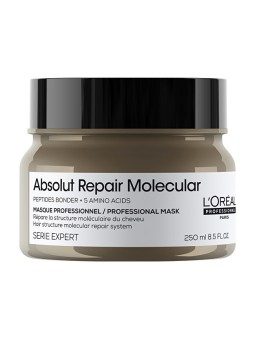 L'Oréal Professionnel Maschera per capelli danneggiati Absolute Repair Molecular Professional Mask - Volume: 250ml donna
