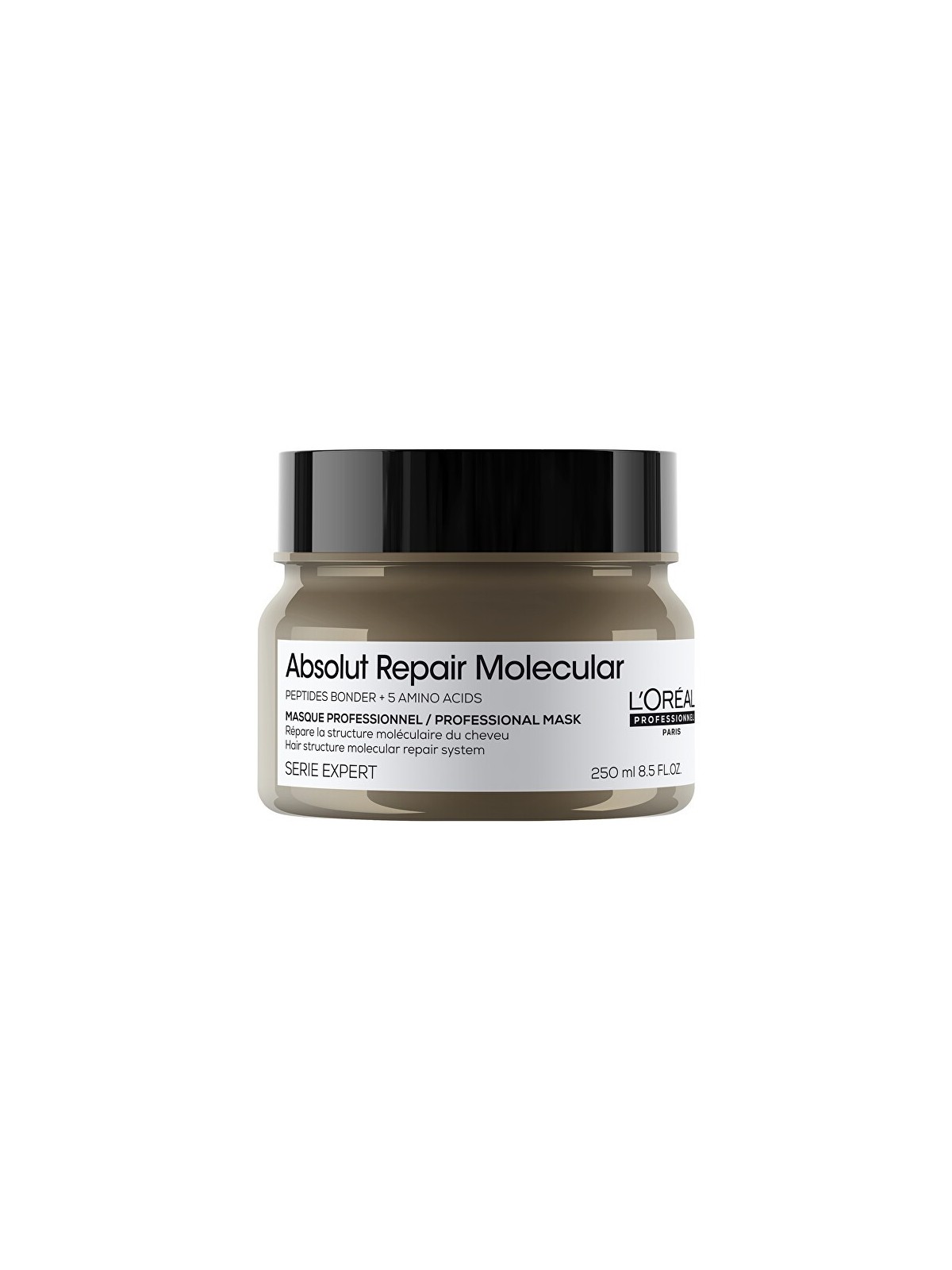 L'Oréal Professionnel Maschera per capelli danneggiati Absolute Repair Molecular Professional Mask - Volume: 250ml donna