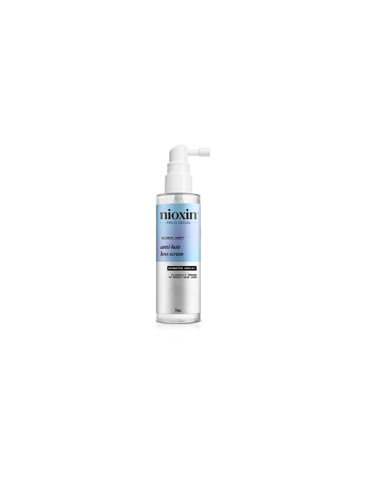 Nioxin Siero senza risciacquo per capelli fini e diradati Siero anticaduta 70ml unisex