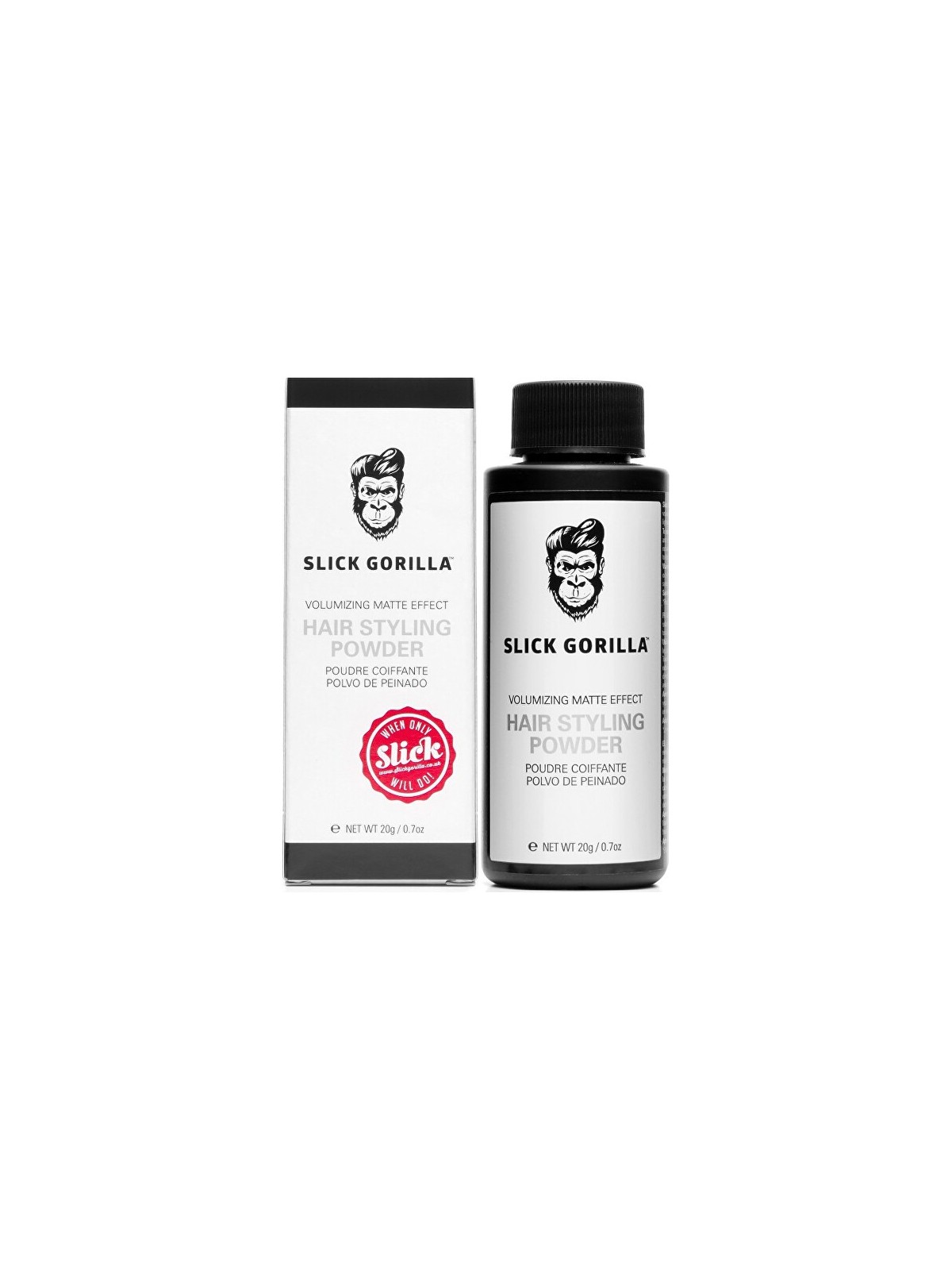 SLICK GORILLA Polvere per lo styling dei capelli 20 g uomo