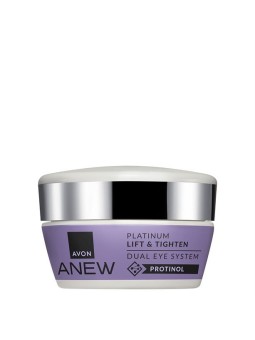 Avon Trattamento contorno occhi lifting Anew Platinum con Protinol Dual Eye System 2 x 10ml donna