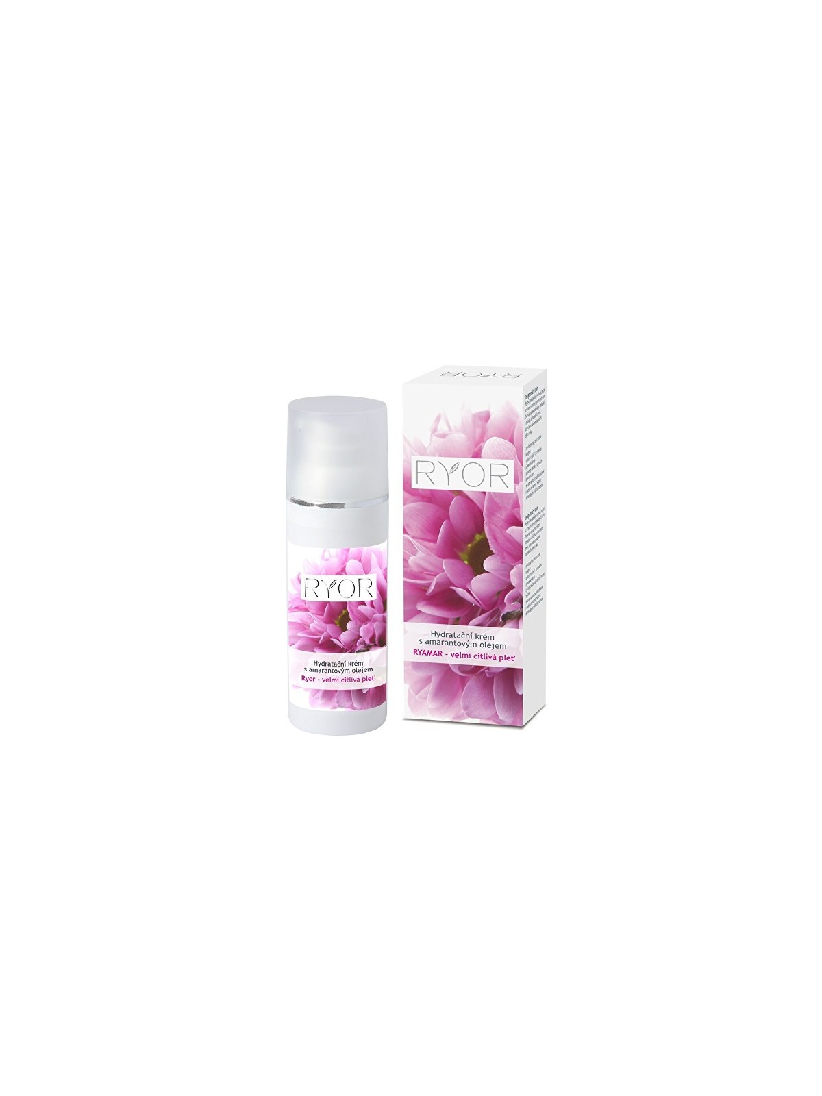 RYOR Crema idratante all'olio di amaranto per pelli molto sensibili Ryamar 50ml donna