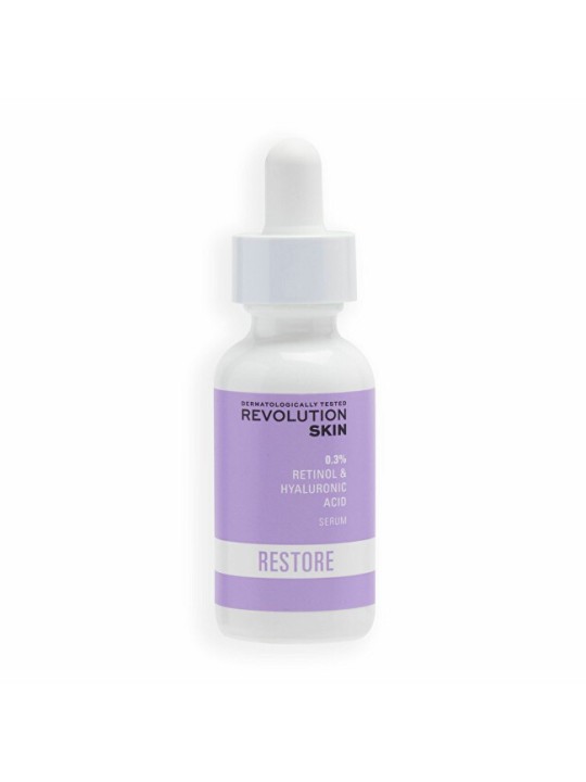 Revolution Skincare Siero per la pelle 0,3% Retinolo con Vitamine e Acido Ialuronico 30ml donna