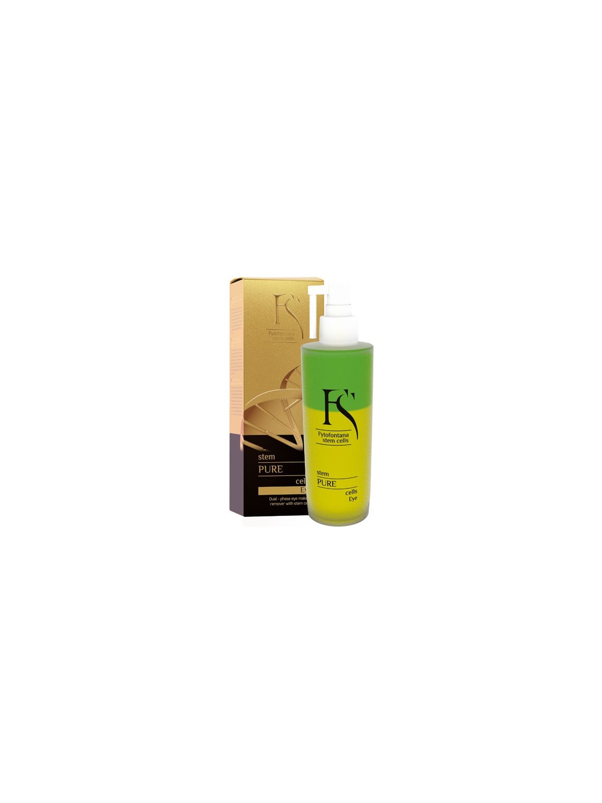 Fytofontana Stem Cells Pure Eye - Struccante bifasico contorno occhi con cellule staminali 125ml donna