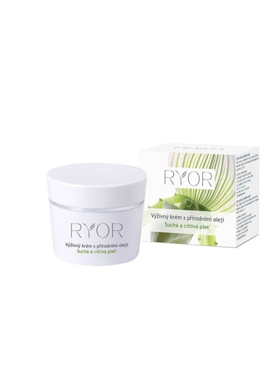 RYOR Crema nutriente con oli naturali per pelli secche e sensibili 50ml donna