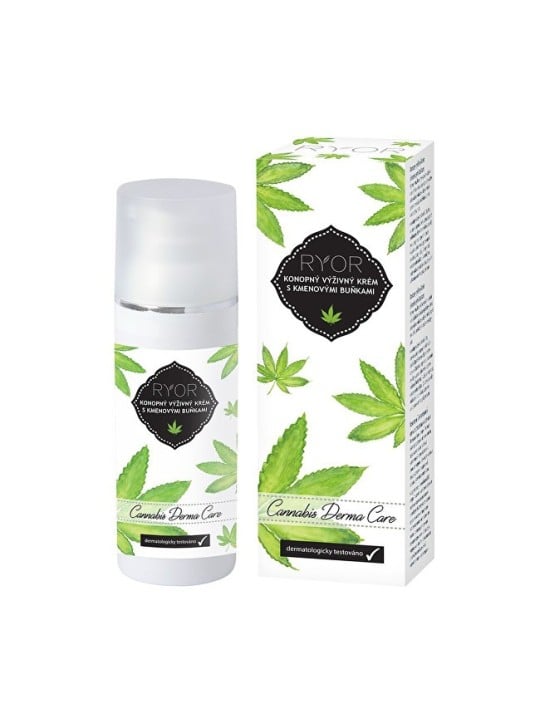 RYOR Crema nutriente Cannabis Derma Care da 50ml donna