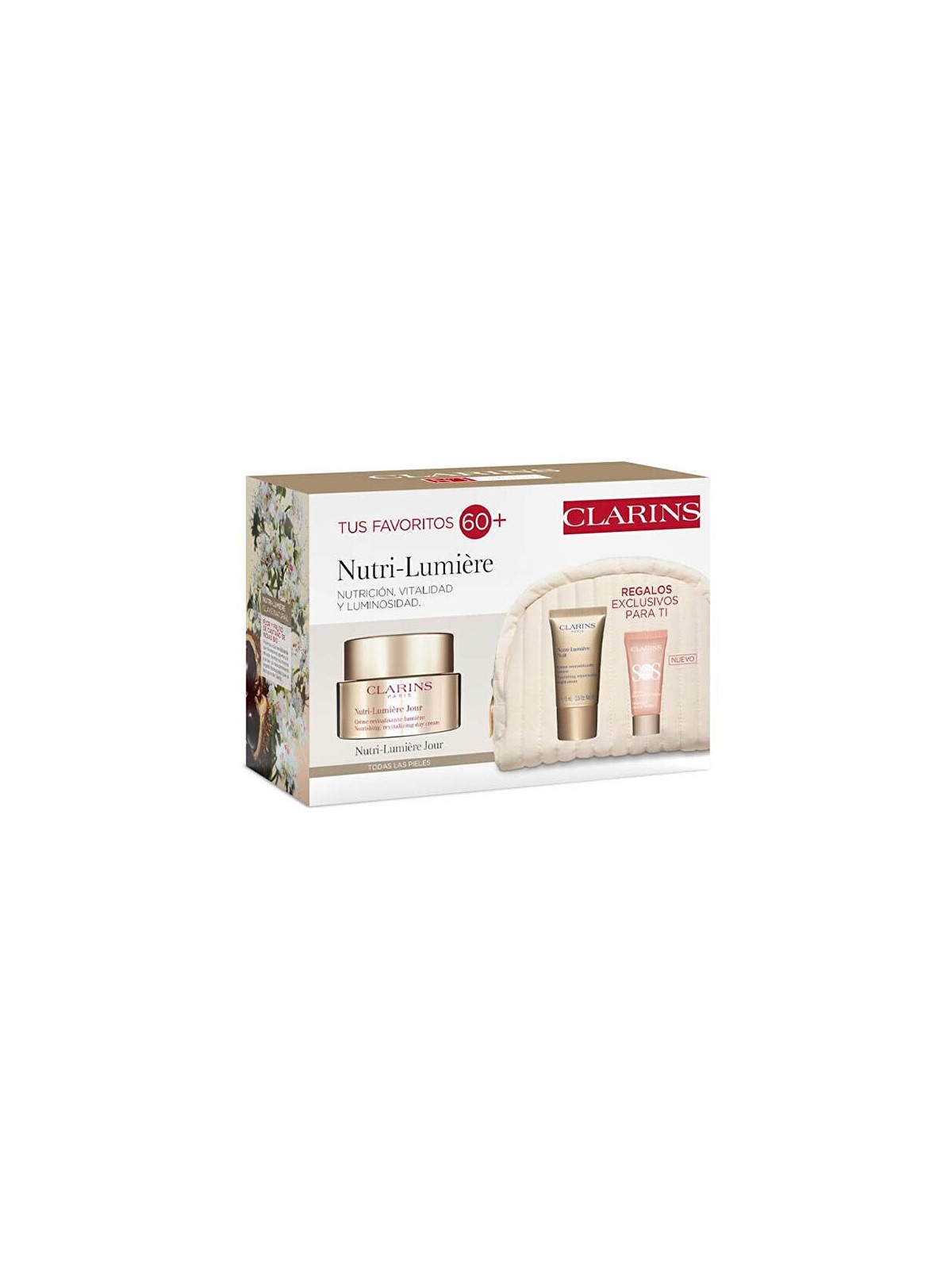 Clarins Set nutrimento per la pelle Nutri-Lumière donna