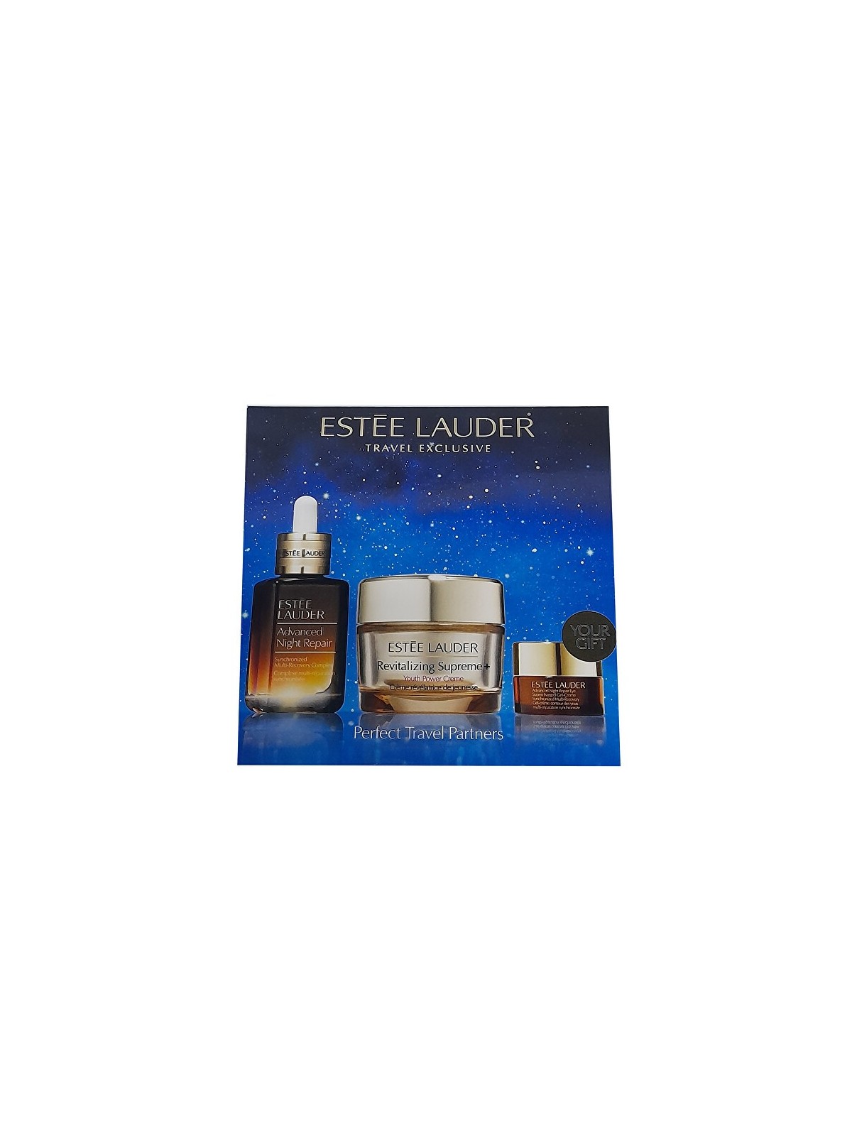 Estée Lauder Set regalo per la cura della pelle Ripara + Solleva + Illumina donna