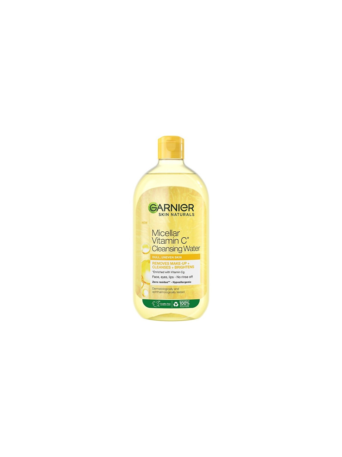 Garnier Acqua Micellare Illuminante con Vitamina C* Skin Naturals Cleansing Water 700ml donna