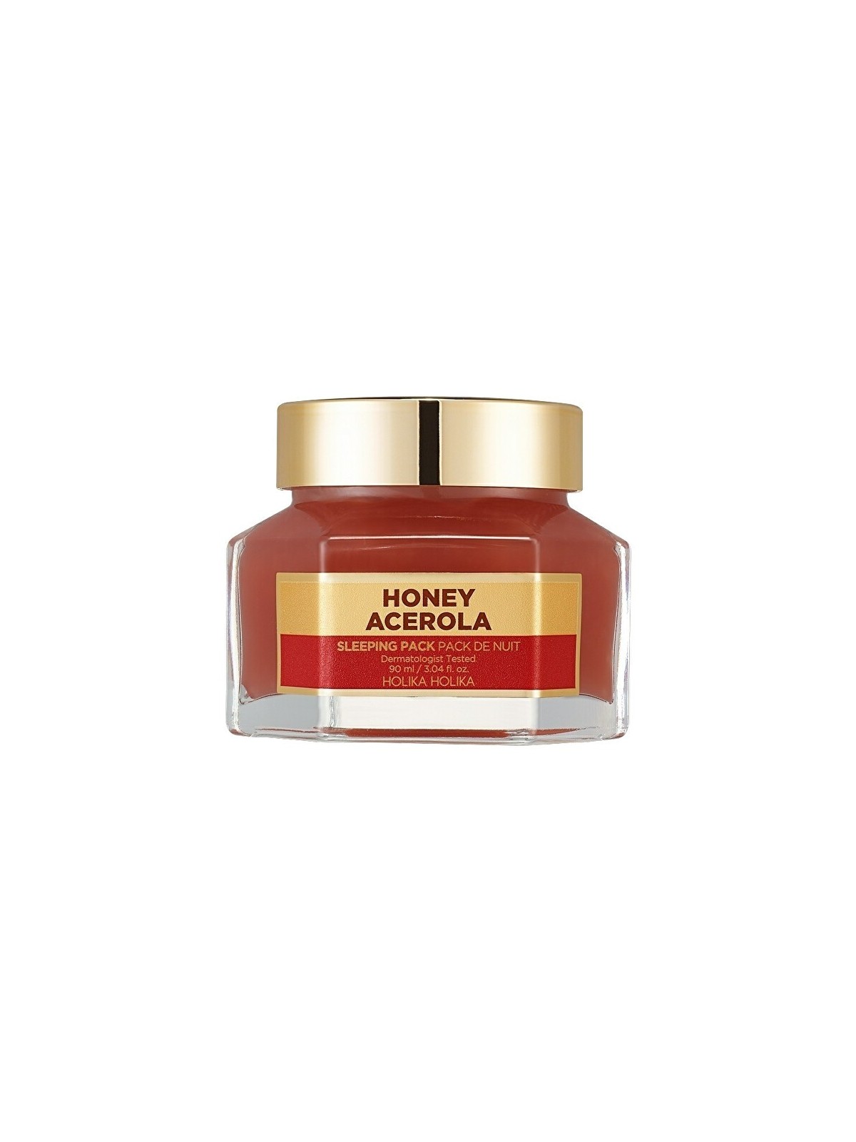 Holika Holika Maschera gel da notte al miele e acerola, confezione da 90ml donna