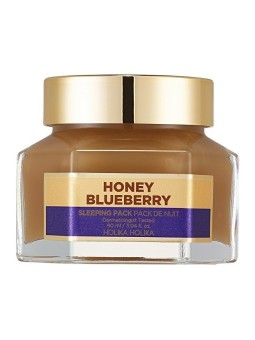 Holika Holika Maschera gel da notte al miele e mirtillo, confezione da 90ml donna