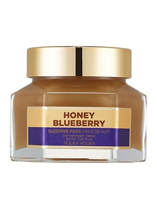 Holika Holika Maschera gel da notte al miele e mirtillo, confezione da 90ml donna