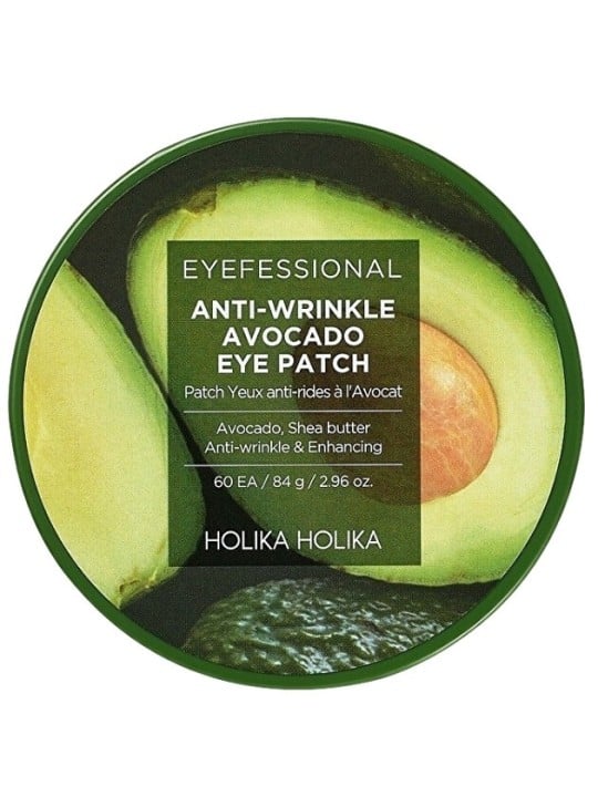 Holika Holika Cerotti oculari idrogel antirughe all'avocado Eyefessional, 60 pezzi donna