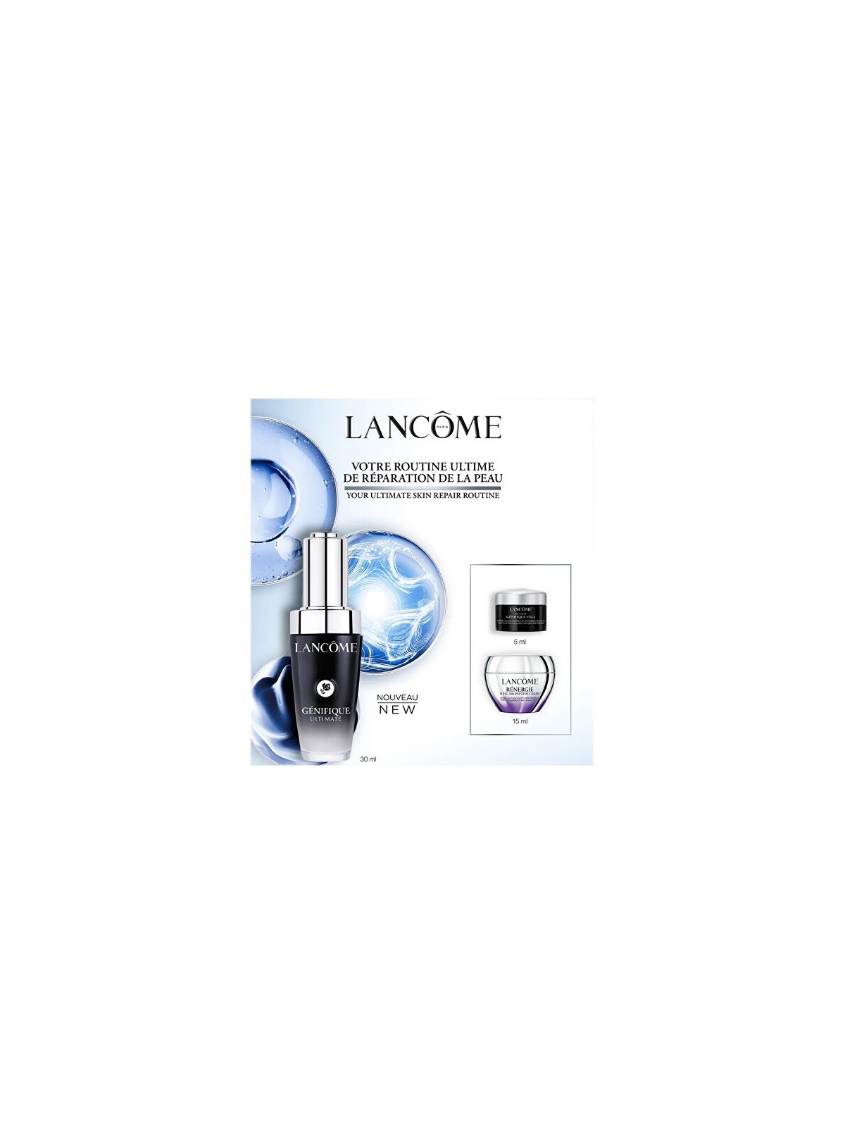 Lancôme Set regalo Génifique Ultimate Serum Routine donna
