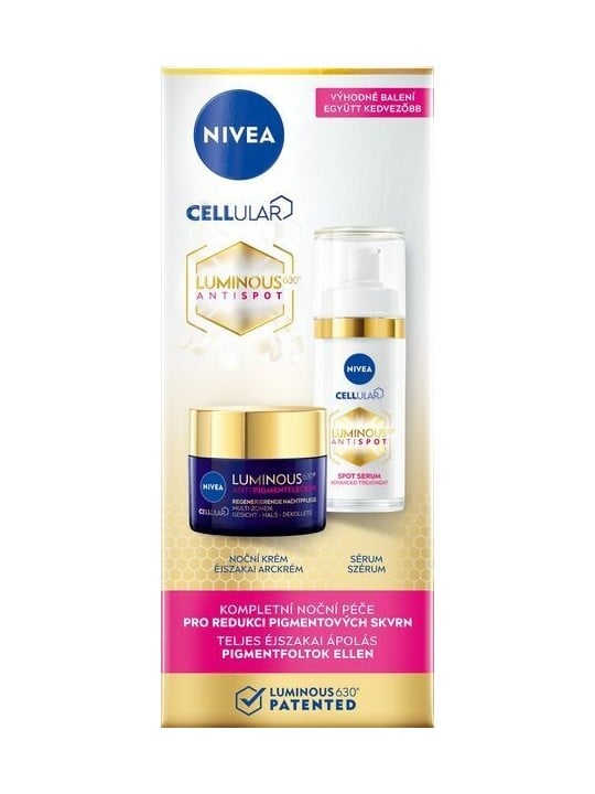 Nivea Cofanetto regalo per la cura della pelle antimacchia Cellular Luminous donna