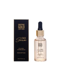 Dripping Gold Siero autoabbronzante al collagene Siero viso abbronzante al collagene 30ml donna