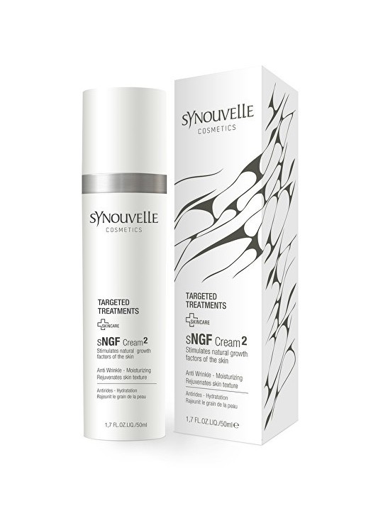Synouvelle Cosmeceuticals Crema viso sNFG Cream2 per pelli secche e mature Crema idratante antirughe 50ml donna