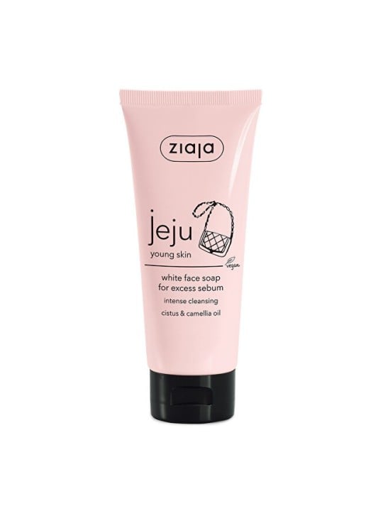 Ziaja Sapone viso bianco Jeju Sapone viso bianco 75ml donna
