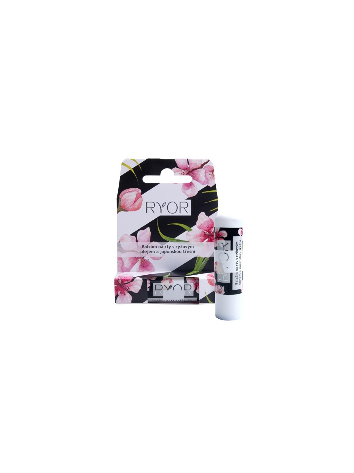 RYOR Balsamo labbra con olio di riso e ciliegia giapponese 4,5 g donna