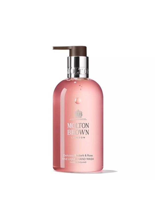 Molton Brown Sapone liquido per le mani al rabarbaro e rosa 300ml donna