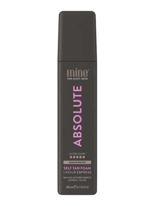 Minetan Schiuma autoabbronzante Absolute Ultra Dark 200ml unisex