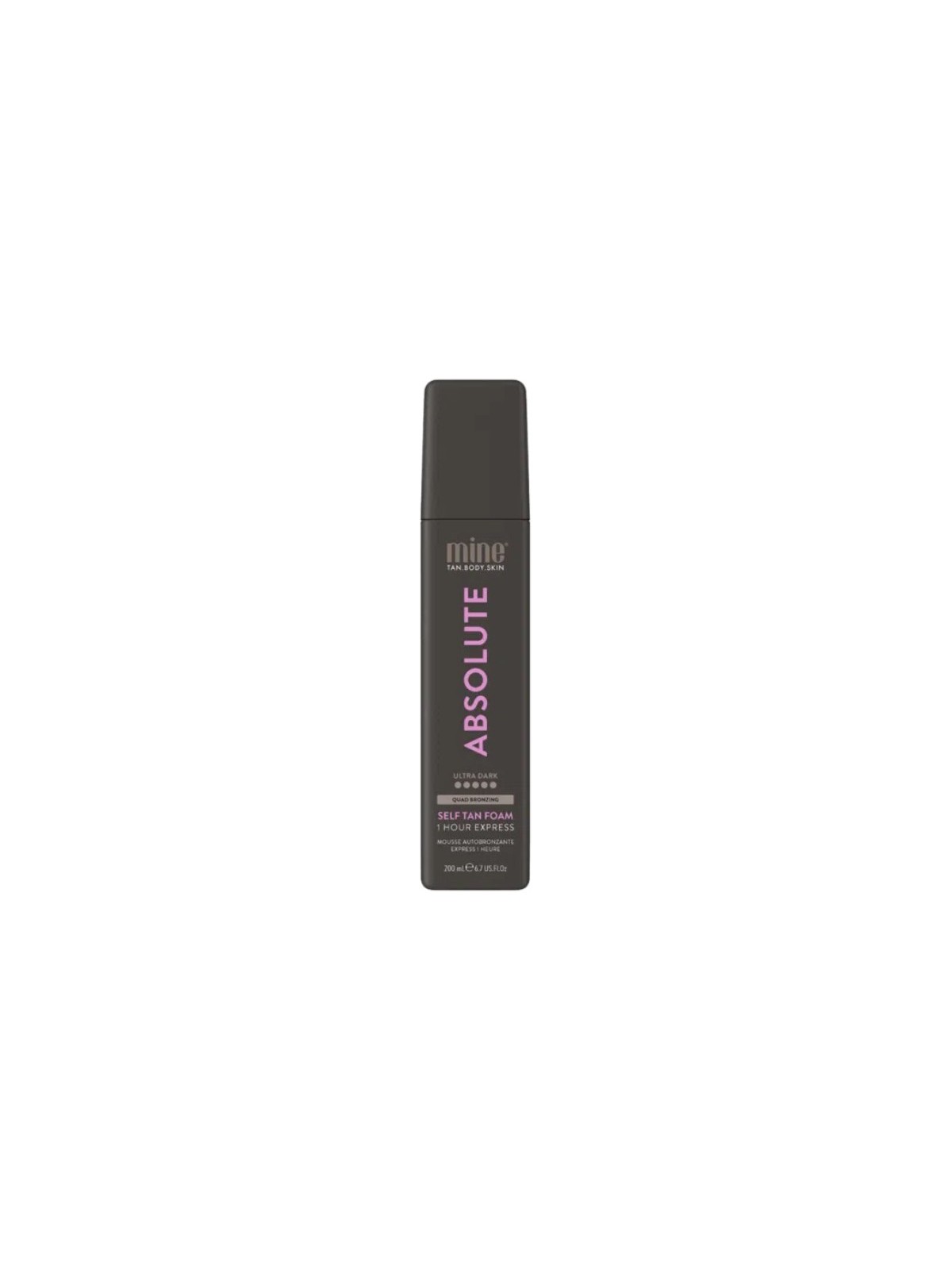 Minetan Schiuma autoabbronzante Absolute Ultra Dark 200ml unisex