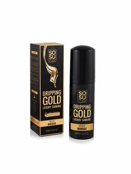 Dripping Gold Schiuma autoabbronzante Medium Dripping Gold Luxury Mousse 150ml donna