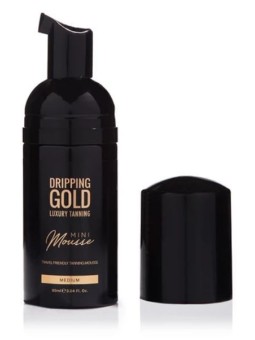 Dripping Gold Schiuma autoabbronzante da viaggio Medium Mini Mousse 90ml donna