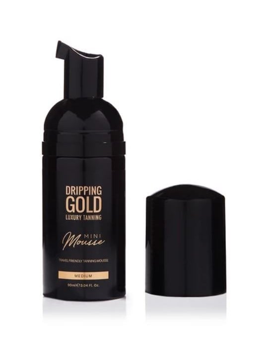 Dripping Gold Schiuma autoabbronzante da viaggio Medium Mini Mousse 90ml donna