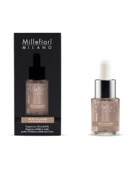 Millefiori Milano Olio aromatico Seta e polvere di riso 15ml unisex