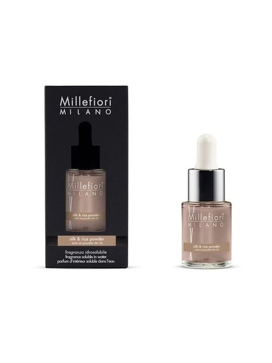 Millefiori Milano Olio aromatico Seta e polvere di riso 15ml unisex