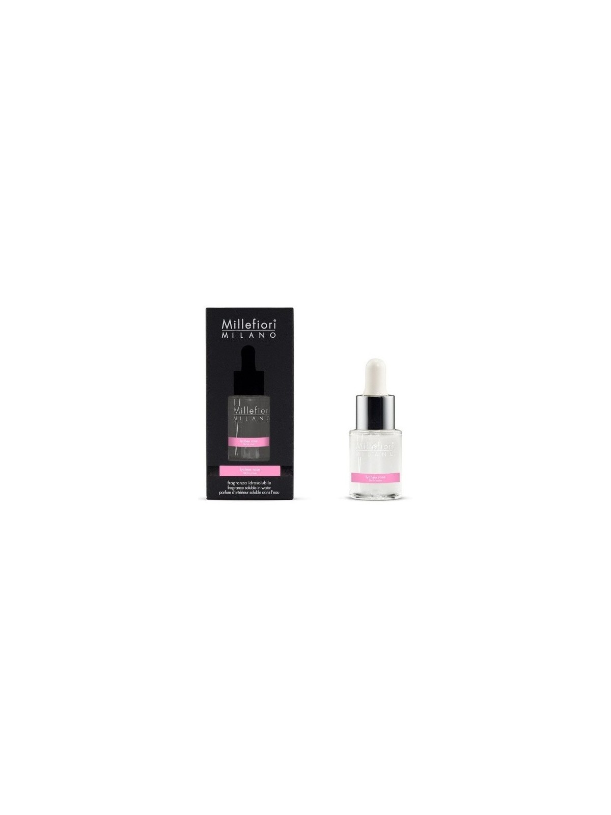 Millefiori Milano Olio aromatico Litchi Rosa 15ml unisex