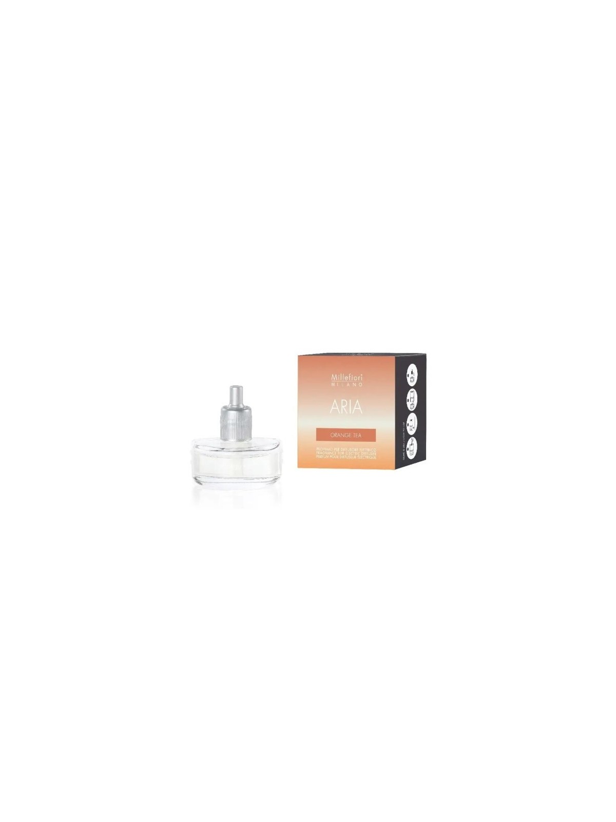 Millefiori Milano Cartuccia di ricambio per diffusore elettrico Aria - Tè all'arancia 20ml unisex