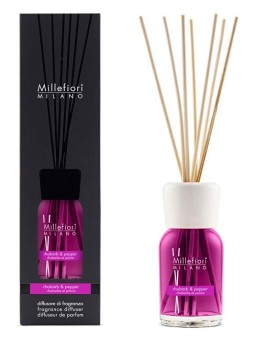 Millefiori Milano Diffusore di aromi Rabarbaro e Pepe Naturale 250ml unisex