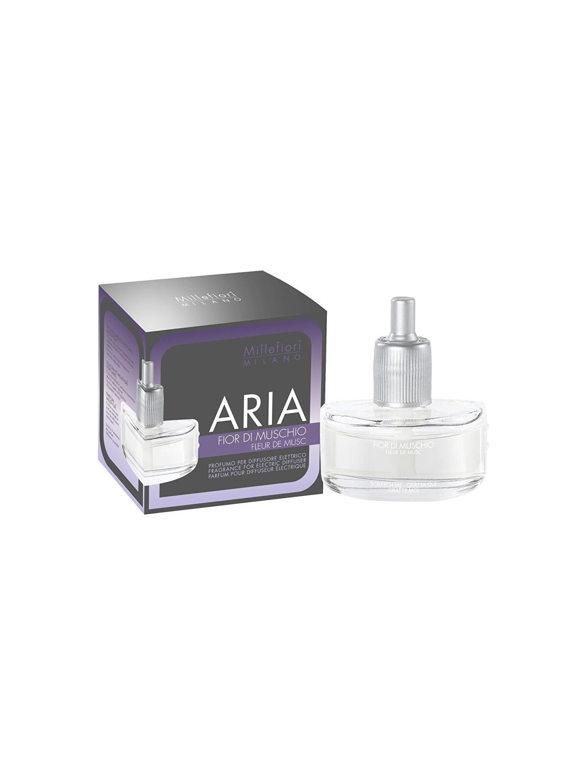 Millefiori Milano Ricarica di ricambio per diffusore elettrico Aria Fior di Muschio 20ml unisex