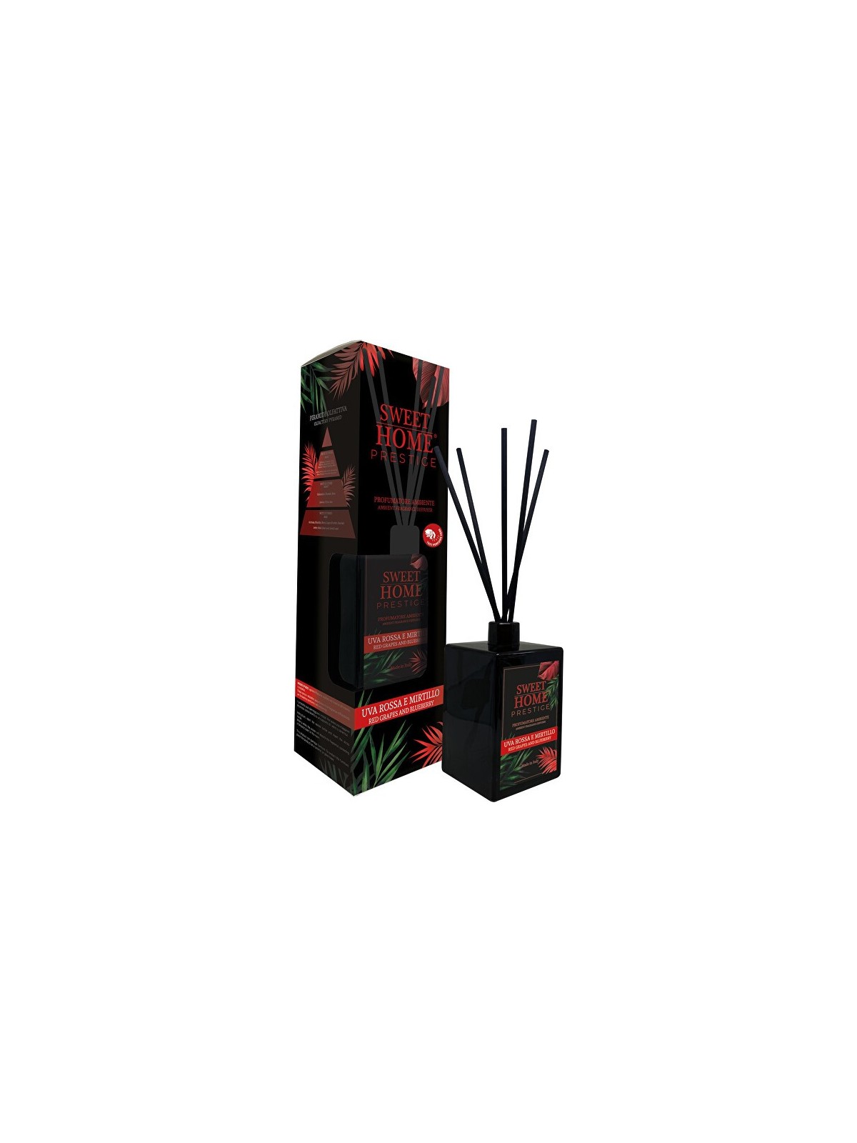 Sweet Home Collection Diffusore di aromi Uva Rossa e Mirtillo 500ml unisex