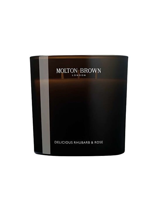 Molton Brown Deliziosa candela profumata al rabarbaro e alla rosa 600 g unisex
