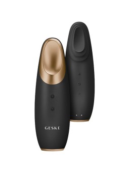 GESKE Massaggiatore sonico per occhi 6 in 1, energizzante caldo e freddo per occhi - Variante: Grigio donna