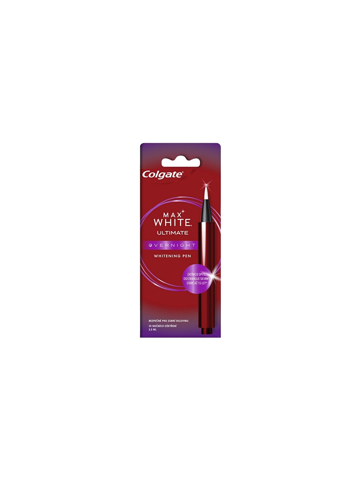 Colgate Penna sbiancante Max White Ultimate per denti, siero sbiancante 2,5ml unisex