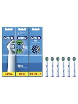 Oral B Testine di ricambio Precision Clean EB20, 6 pezzi. unisex