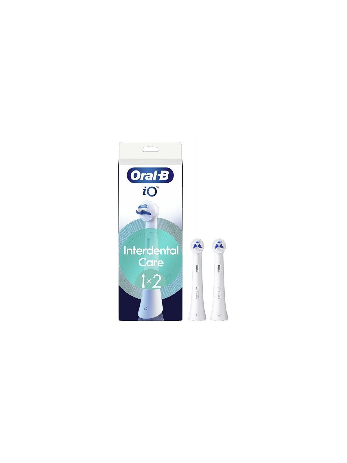 Oral B Testine di ricambio per spazzolino iO Interdental Clean 2 pezzi unisex
