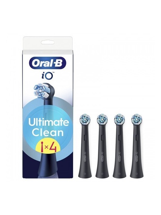 Oral B Testine IO Ultimate Clean Black 4 pezzi unisex