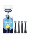 Oral B Testine IO Ultimate Clean Black 4 pezzi unisex