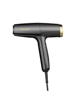 BaByliss PRO Asciugacapelli professionale ad alta velocità Falco Gray & Gold BAB8550E donna