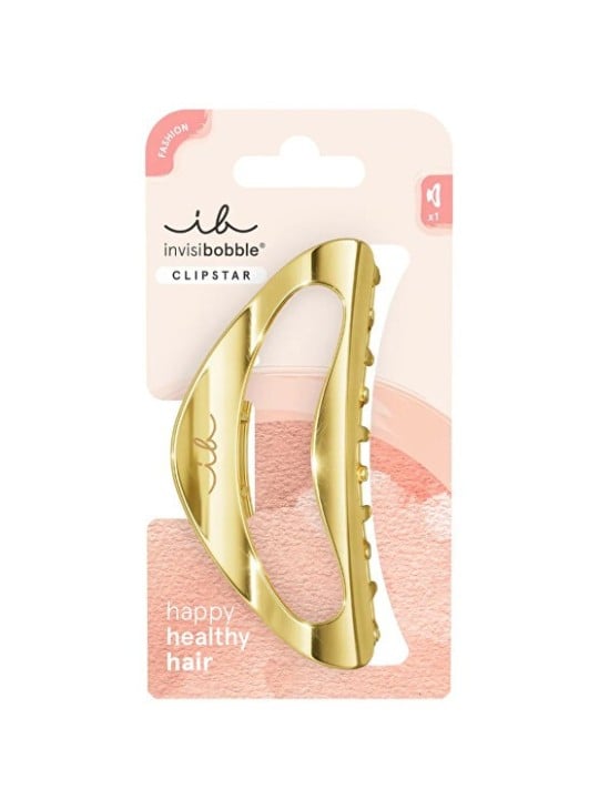 Invisibobble Fermaglio per capelli Clipstar Gold Luxe donna