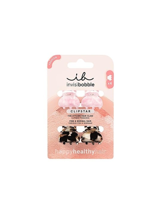 Invisibobble Fermaglio per capelli Clipstar Petit Four Nuovo 4 pezzi donna